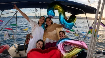 Geburtstag Segelboot